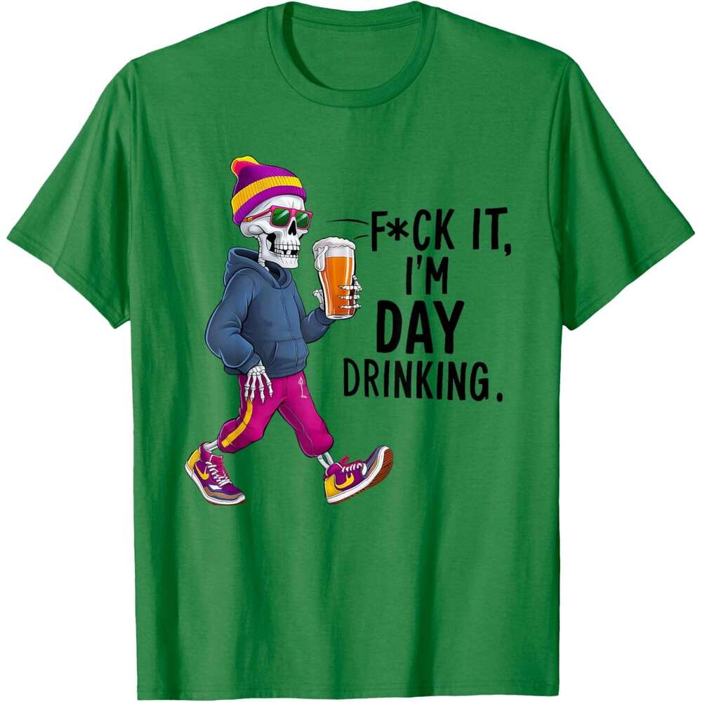 Designer T shirt Mens It I'm Day Drinking T-Shirt shirts tshirt graphic tee Casual tops summer clothes Short sleeve