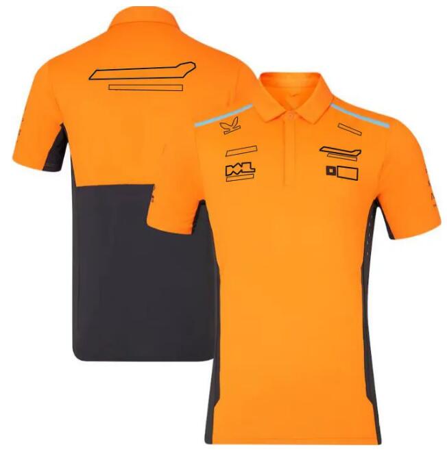 F1 racing t-shirt summer new short-sleeved polo shirt same style customized
