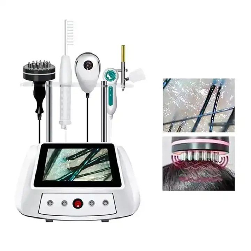 New Arrival Hair Loss Treatment Regrowth Machine Hair Scalp Therapy With Hair Follicle Detection Analysis for Salon Use with CE