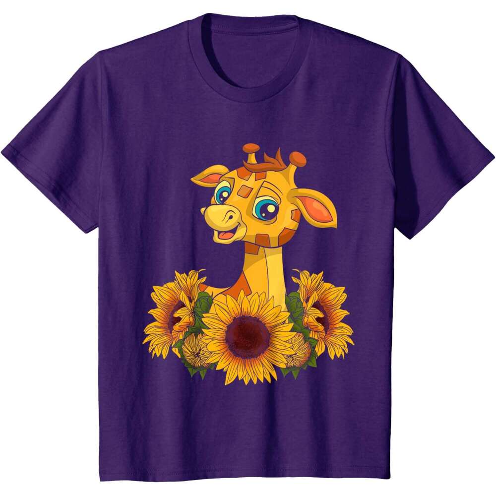 T shirt Mens Suower Safari Africa Animal Toddlers Kids Gift Giraffe T-Shirt shirts tshirt graphic tee Casual tops summer clothes Short sleeve Free shi