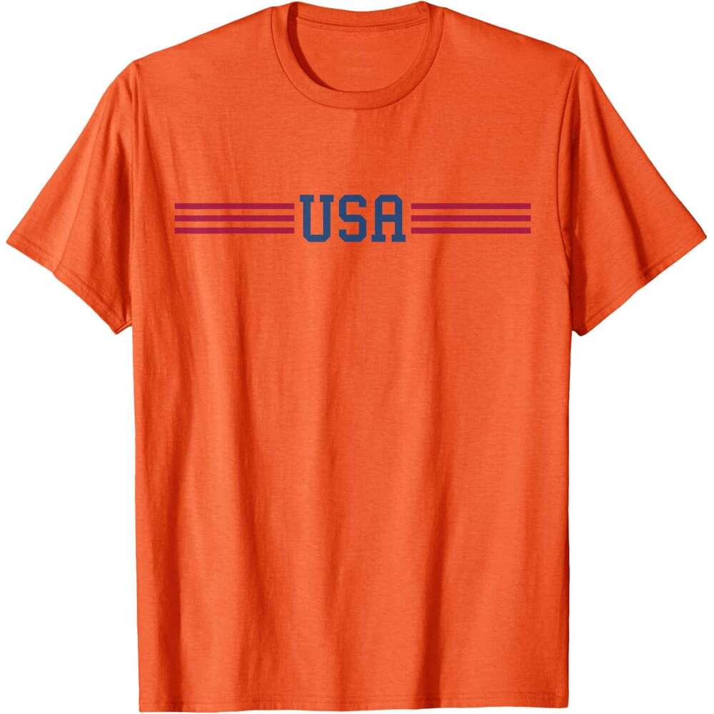 T shirt Mens USA T Shirt Women Men Patriotic American White 4th of July T-Shirt shirts tshirt graphic tee Casual tops summer clothes Short sleeve Free