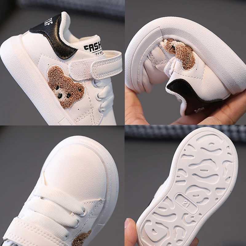 First Walkers Baby Shoes 1 Year Children Kids Casual Shoes Baby Boy Girl Sneakers Sports Shoes White Trainers Tennis Toddlers Infant Footwear H240805