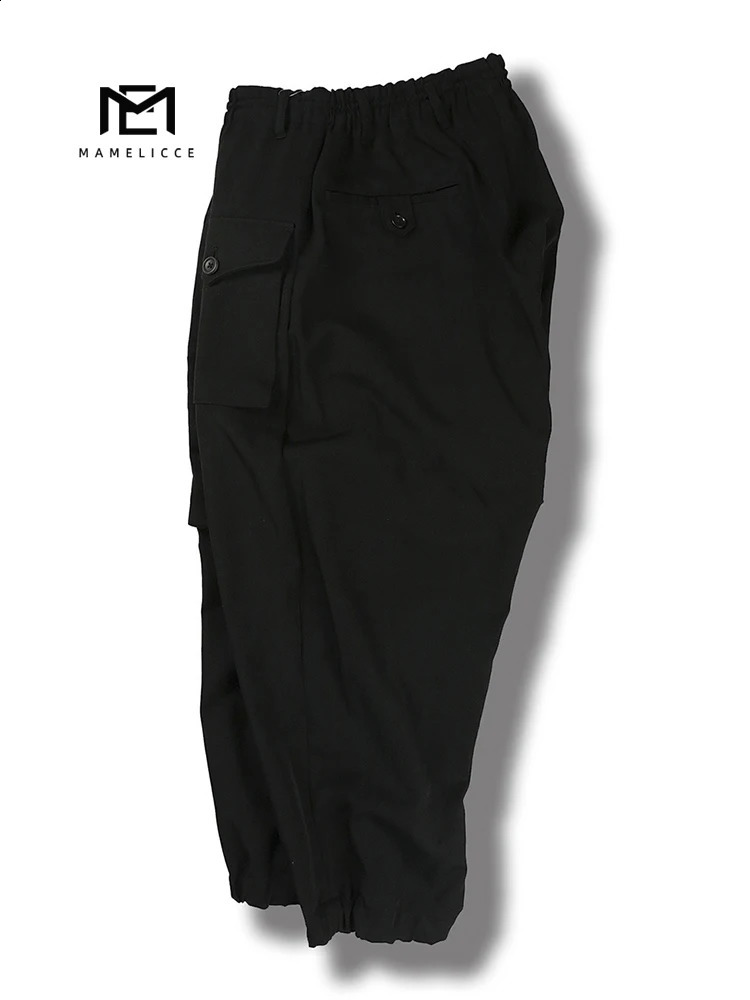 MAMELICCE man pants Cargo pants man korean clothes Male clothes Mens summer pants Casual pants man wide legged pants 240805