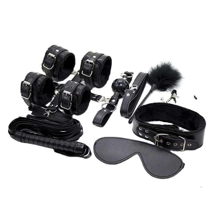 10 Pieces Bdsm Bed Bondage Kit Couple Flirting Toys