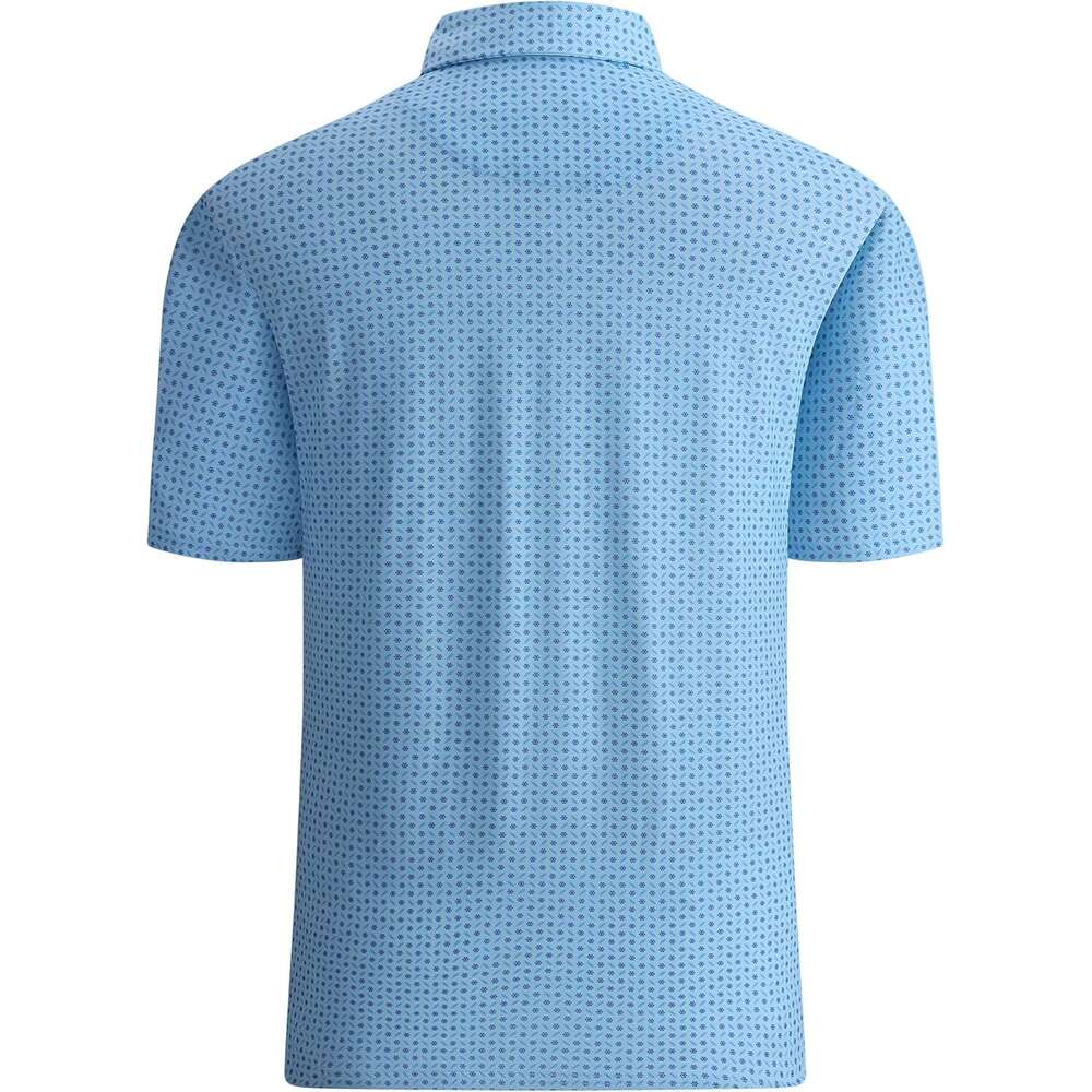 Mens Polo shirt Golf Shirt Moisture Wicking Print Performance for Men Polos shirts tshirt Casual tops summer clothes Short sleeve