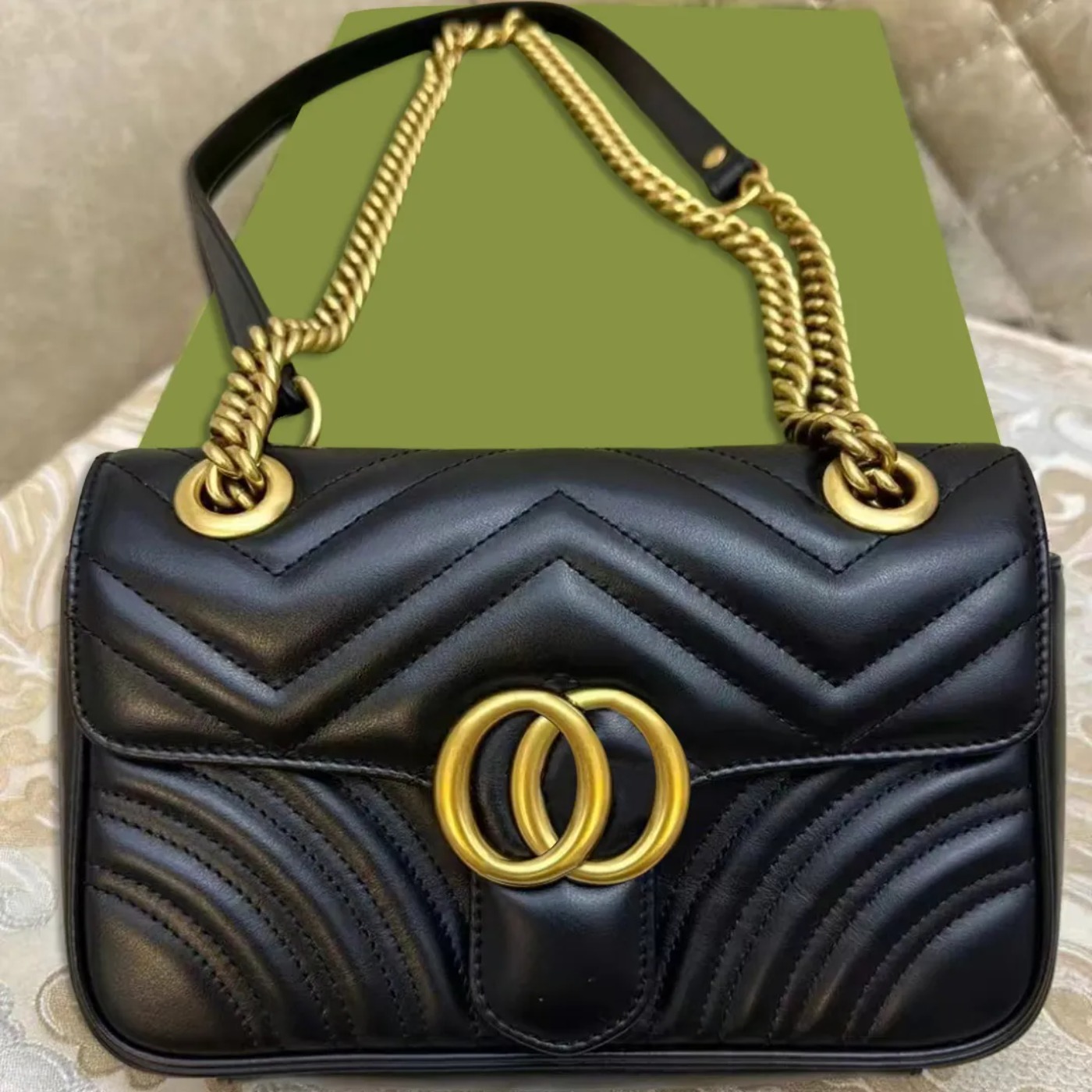 Luxury Bag Designer Bag Women's Classic Crossbody Bag Handbag Metal Chain Luxury Handbag Shoulder Bag Women's Wallets vr