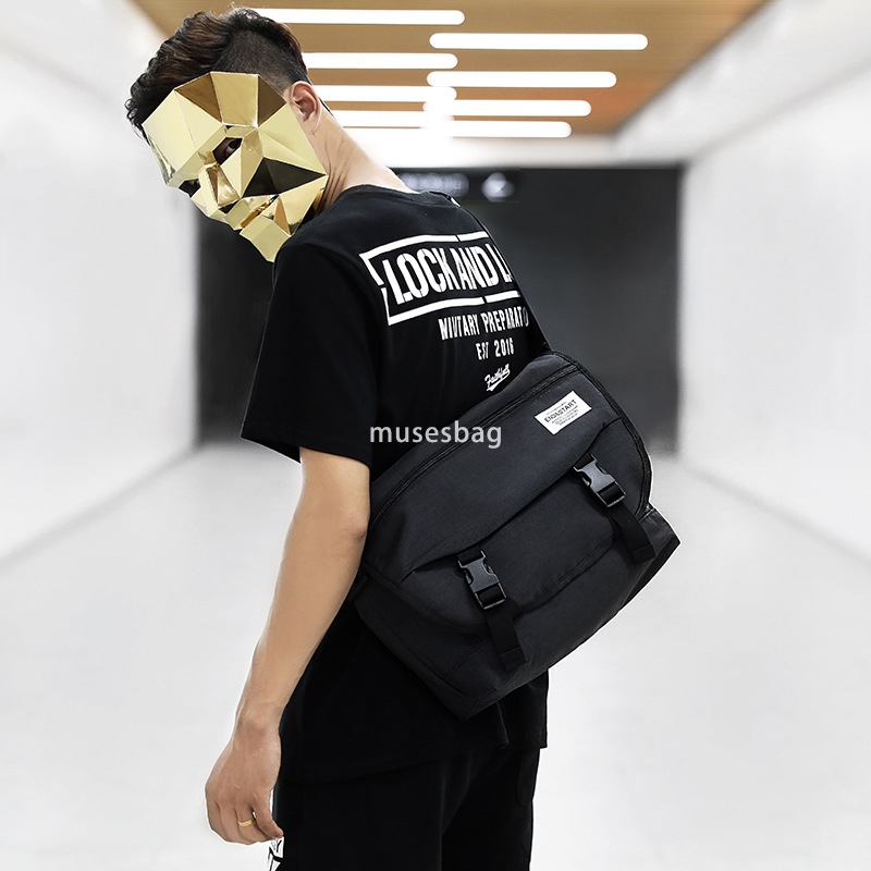 New men's shoulder bag Oxford cloth student satchel leisure crossbody bag large capacity male bag fashion brand direct sales