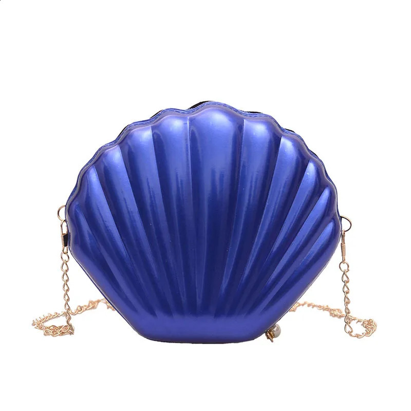 Fashion Women Shoulder Handbags Shell Bag Chain Cute Sequins Small Bag Phone Money Pouch Zipper Crossbody Bags for Women 250103