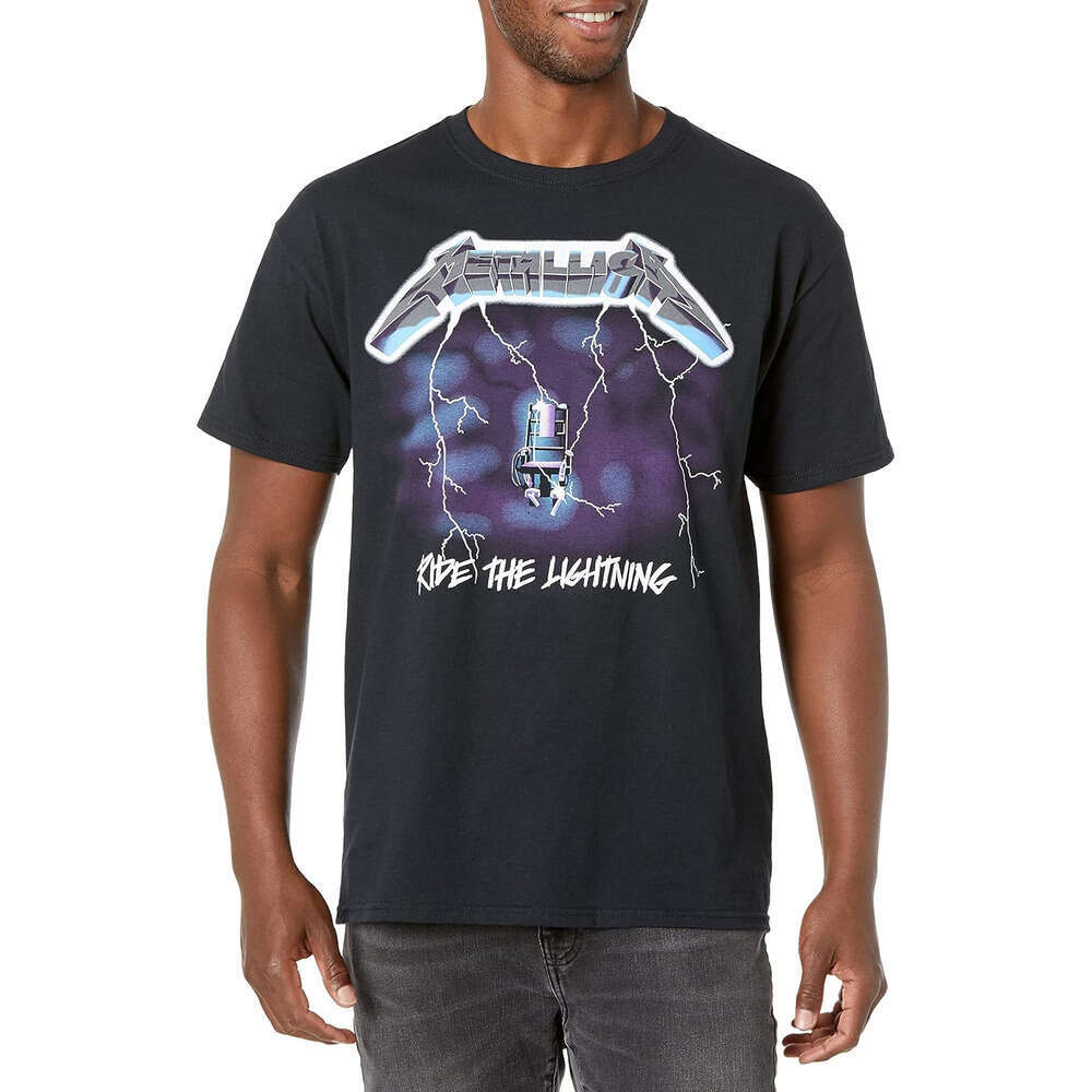 T shirt Mens Standard Ride The Lighing T-Shirt shirts tshirt graphic tee Casual tops summer clothes Short sleeve