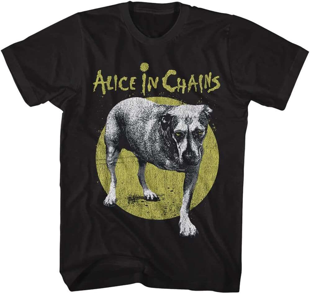 T shirt Mens Alice in Chains Shirt Self Titled Album Cover 90s Music Graphic Tees shirts tshirt Casual tops summer clothes Short sleeve
