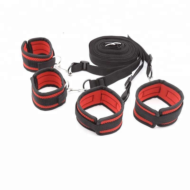 Nylon Sponge Adult Game Bdsm Bondage Bed Restraint Belt Hand Ankle Cuffs Bed Love