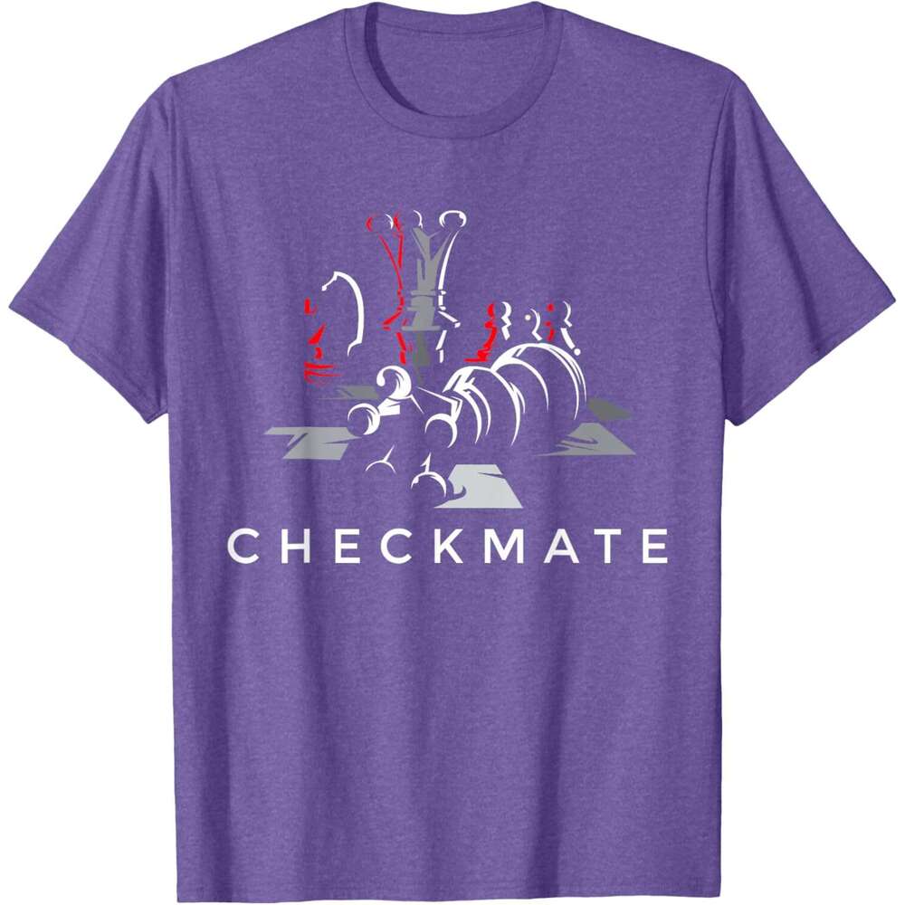T shirt Mens Chess Checkmate Novelty Graphic T-Shirts Cool Designs T-Shirt shirts tshirt graphic tee Casual tops summer clothes Short sleeve