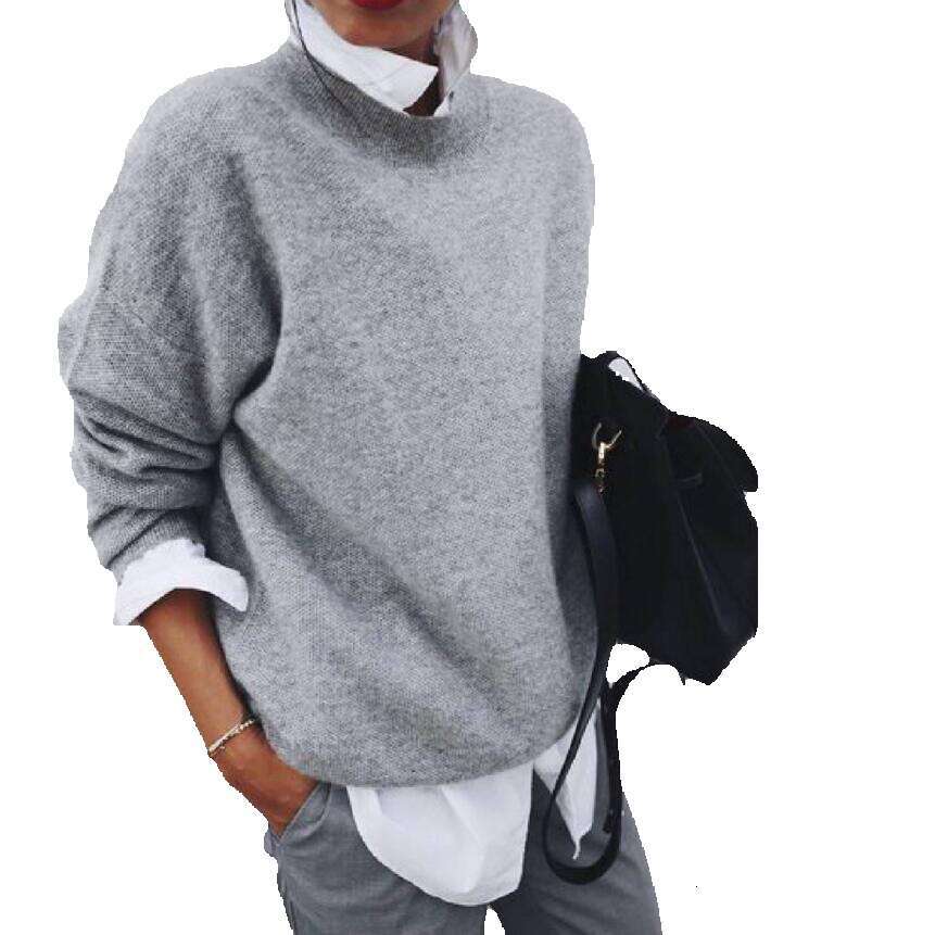 2024 Autumn New Pullover Long Womens Solid Color Knitted Cashmere Sweater Jumpers Designer Womens Fallautumn Cashmere Sweaters Cardigan Designer Woman