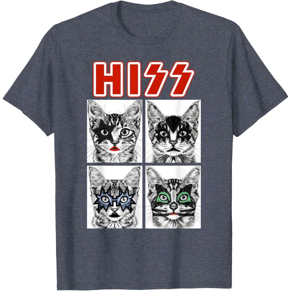 T shirt Mens Retro Rock Music Concert Band Men Kids Women Funny Cat T-Shirt shirts tshirt graphic tee Casual tops summer clothes Short sleeve Free shi