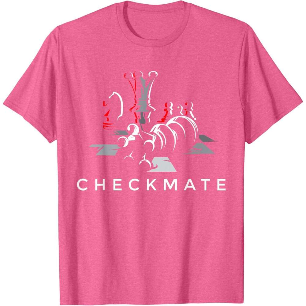 T shirt Mens Chess Checkmate Novelty Graphic T-Shirts Cool Designs T-Shirt shirts tshirt graphic tee Casual tops summer clothes Short sleeve