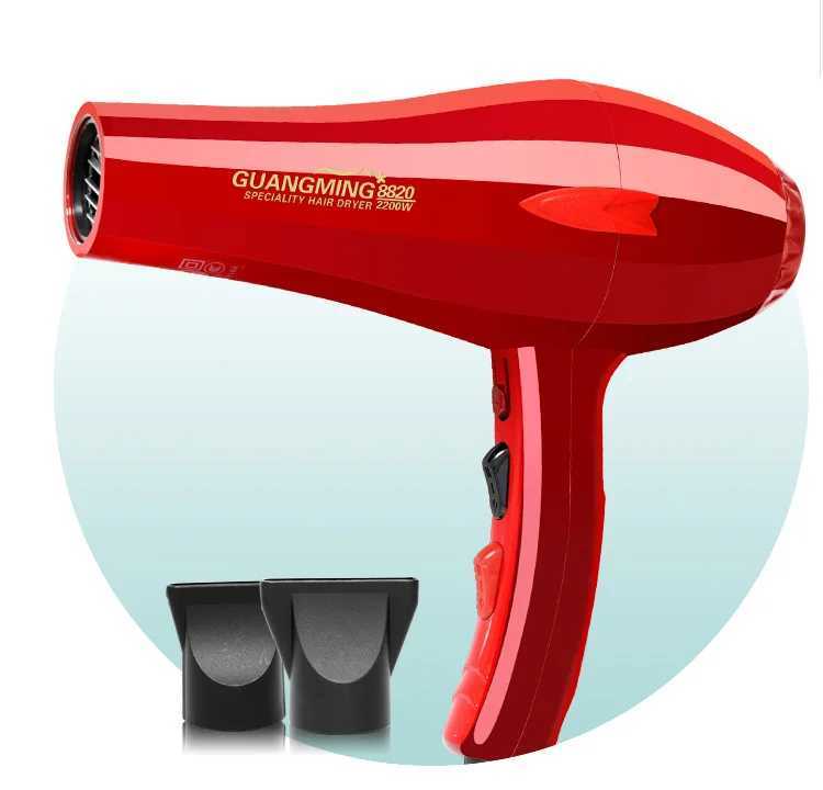 Dryers Big AC Motor Real 2200W Professional Powerful Fast Heating Hot And Cold Adjustment Air Blow Dryer For Hair Salon Use G2408058ors