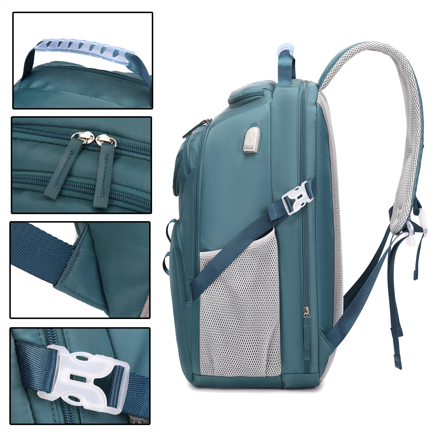 Mens travel backpack airline approved womens laptop backpack waterproof outdoor sports backpack 240914