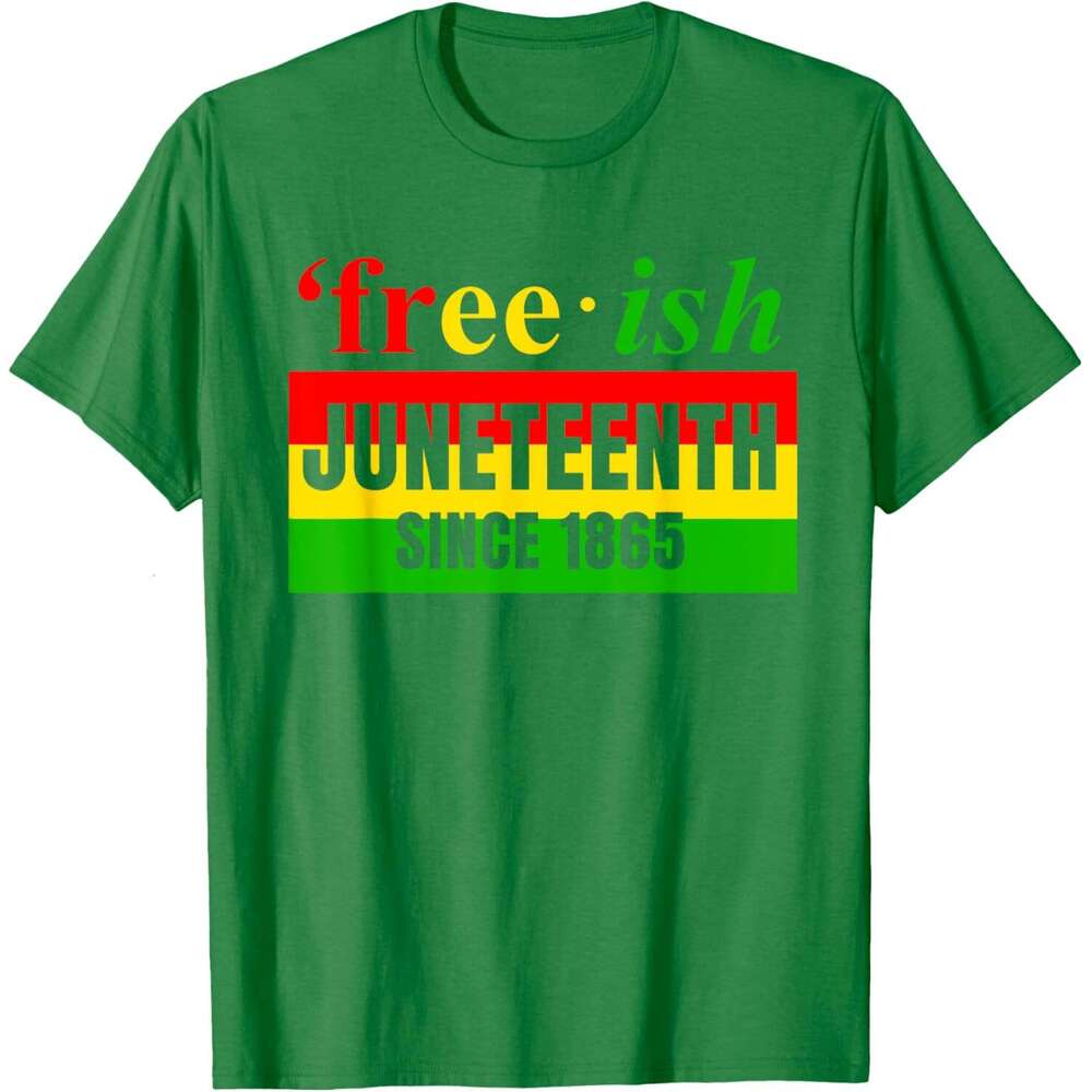 T shirt Mens Juneteenth: June 1865 Black History African American Freedom T-Shirt shirts tshirt graphic tee Casual tops summer clothes Short sleeve Fr