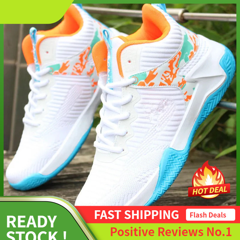 Ddmyoutdoor Sports Men Plus Size Fly Woven Basketball New Fashion Trend Sneakers Lace Up Soft Soled Running Shoes White Free Shipping Outdoor