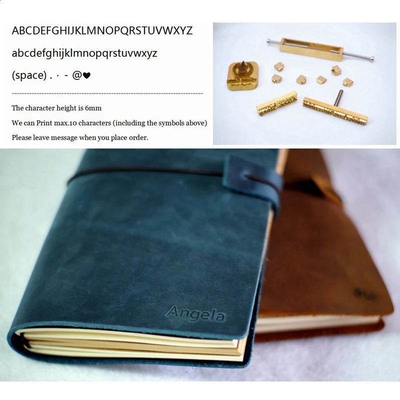 100% Handmade Genuine Leather Travelers Notebook Travel Diary Journal Vintage Cowhide Gift Planner Free Lettering Embosse 240805