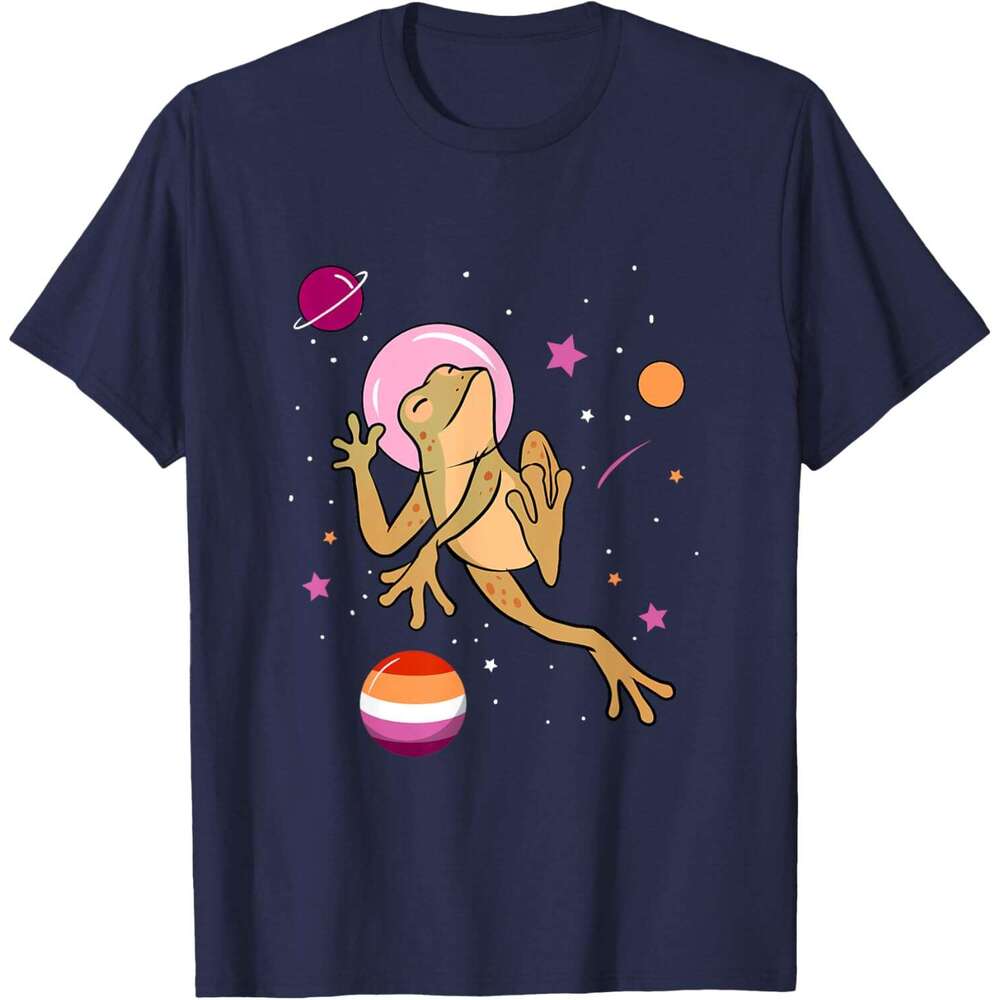 T shirt Mens Frog Orange Pink Lesbian T-Shirt shirts tshirt graphic tee Casual tops summer clothes Short sleeve Free shipping