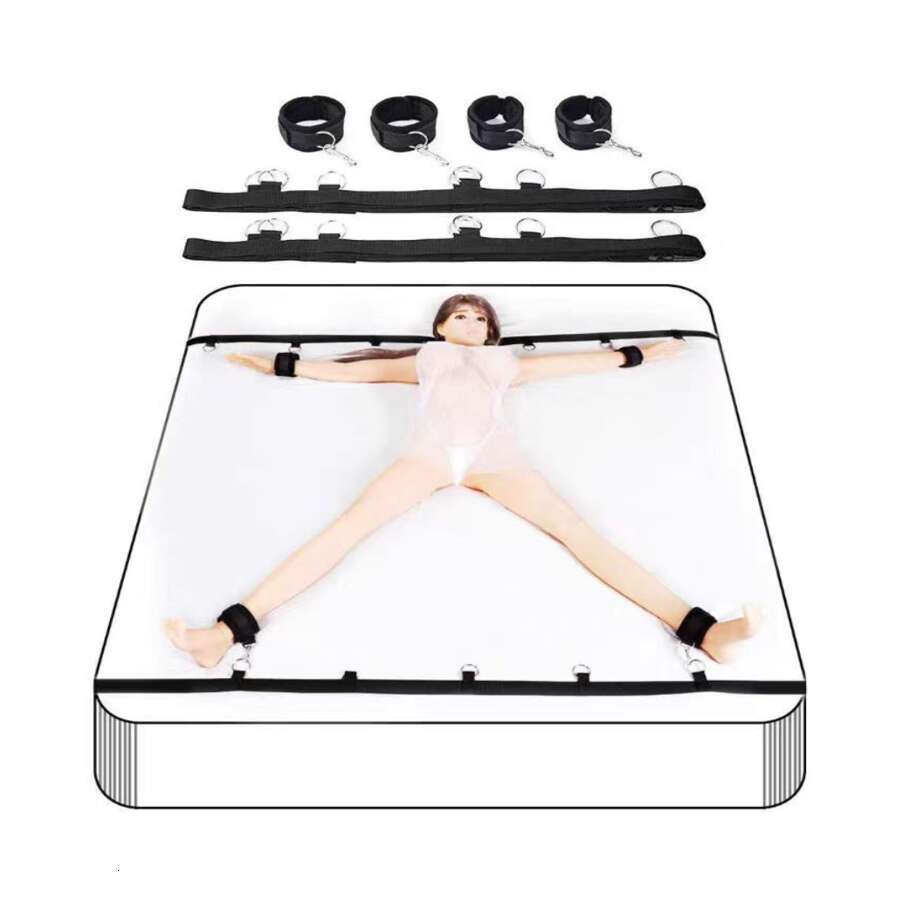 Cheap SM Bed Straps Adult Bondage Straps SM Sets Hand Cuff For Couple Life