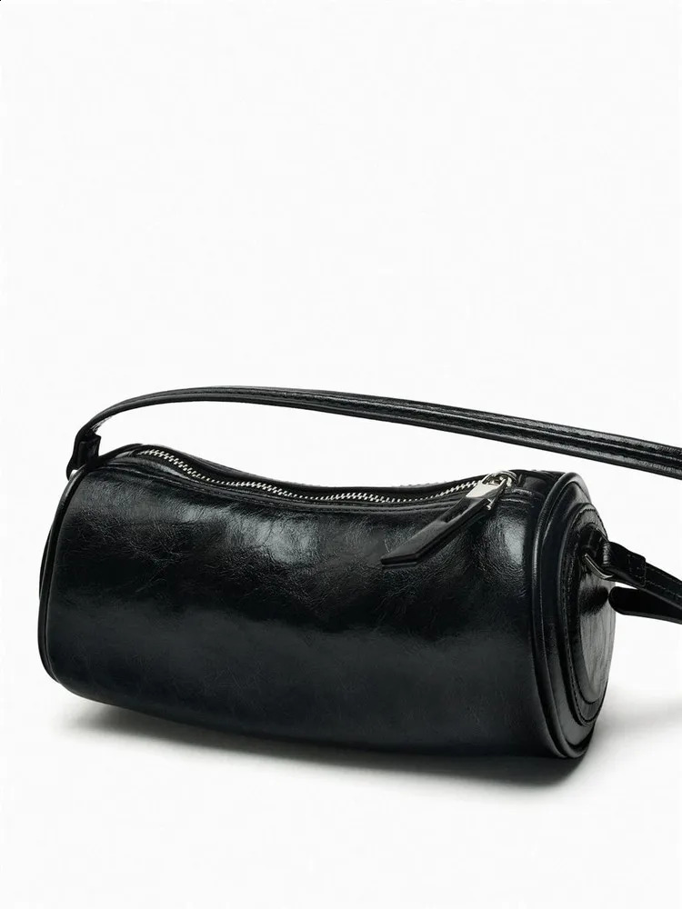 Fashion Ladies Classic Leather Bag Retro Shoulder Solid Versatile Commute Crossbody Women PU Satchel 240805