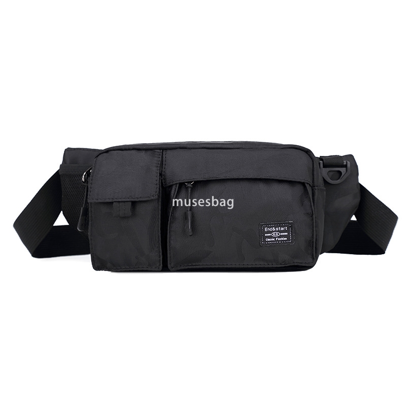 Fashionable waist pack crossbody bag Male camo chest bag casual single shoulder bag outdoor sports bag Dead fly bag mobile phone bag crossbody bag