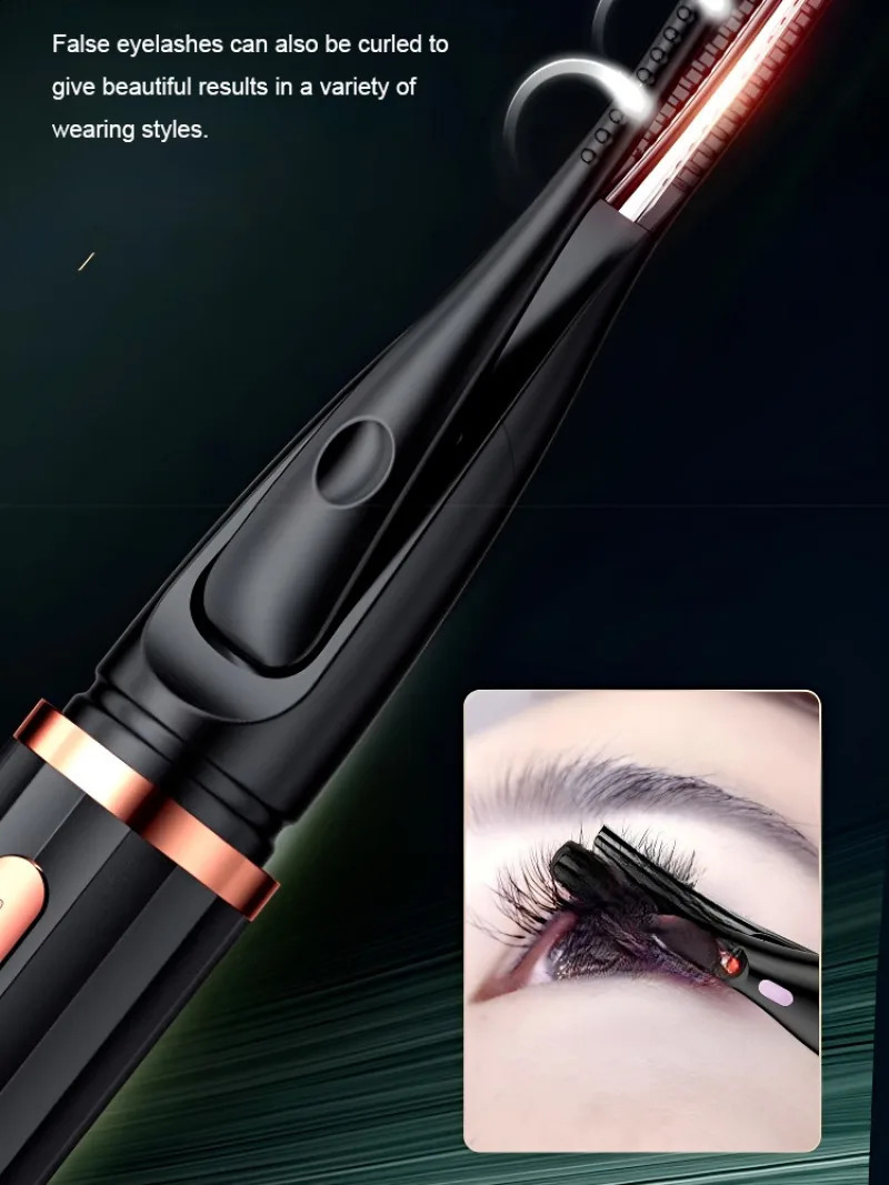 Intelligent electric eyelash curler with digital display perfect beauty tool for stunning curling 240729