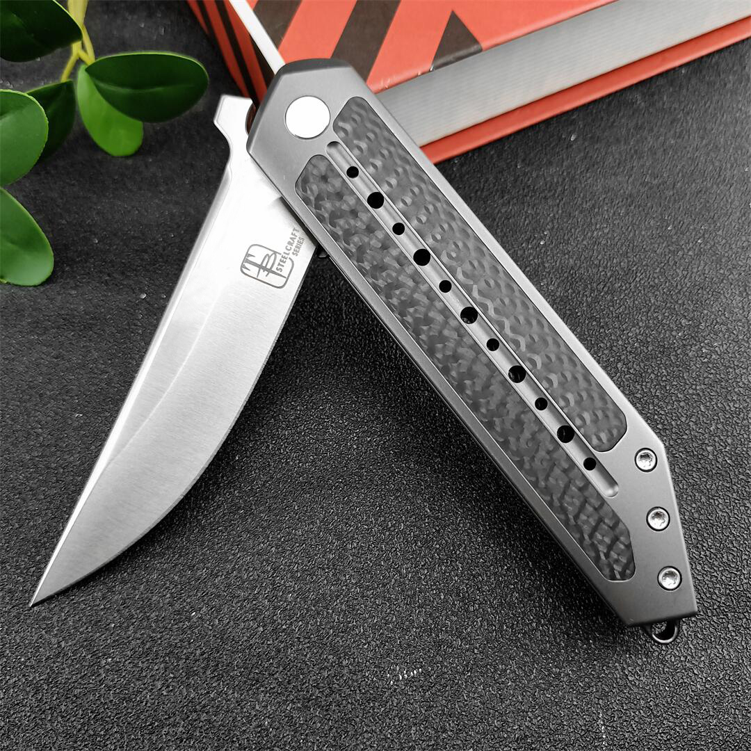 Begg Steelcraft Series Flipper Knife 3.46'' D2 Blade T6 Handles Outdoor Survival hunting Camping Tactical Pocket Knives EDC TOOLs