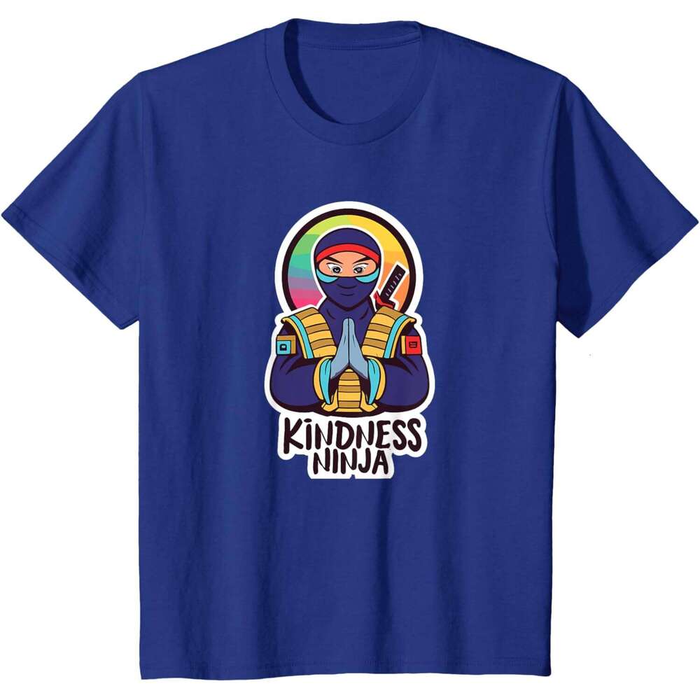 T shirt Mens Anti Bullying Kindness Ninja School Teacher Student T-Shirt shirts tshirt graphic tee Casual tops summer clothes Short sleeve Free shippi