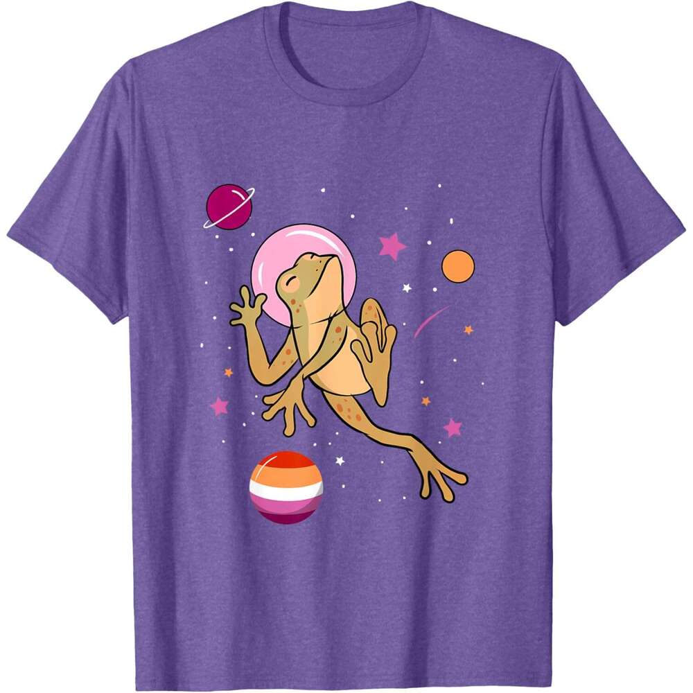 T shirt Mens Frog Orange Pink Lesbian T-Shirt shirts tshirt graphic tee Casual tops summer clothes Short sleeve Free shipping