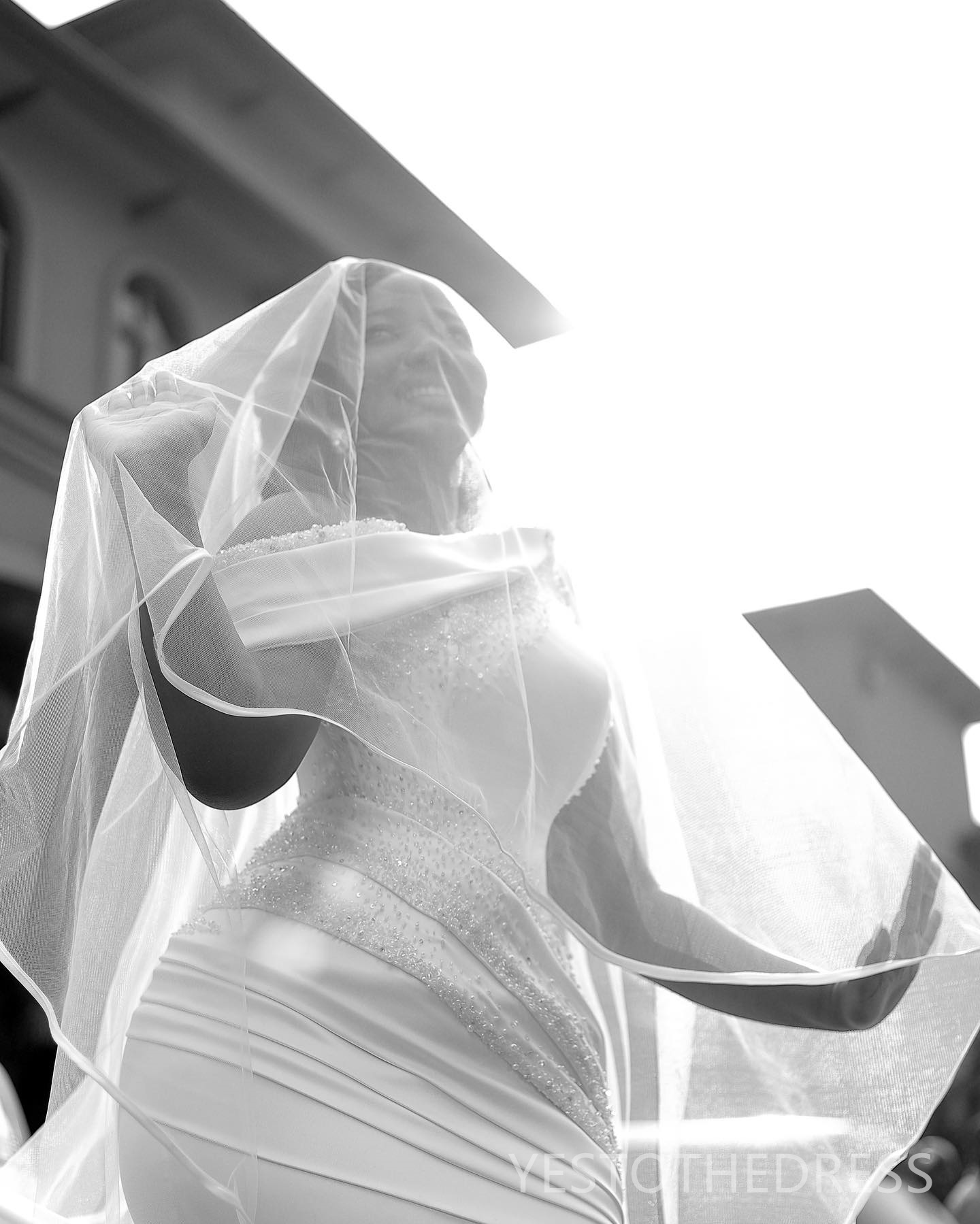 R&W 2024 Plus Size Aso Ebi Mermaid Dress Bridal Bride Pearls Beaded Pleated Wedding Gowns for Marriage D290