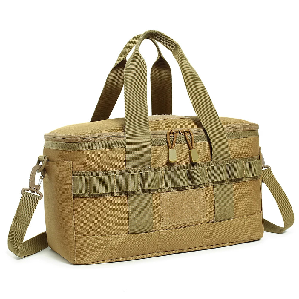 Tactical Lunch Box Leakproof Insulated for Outdoor Heavy Duty Bag Durable Thermal Cooler Men Women Camping Picnic 240802