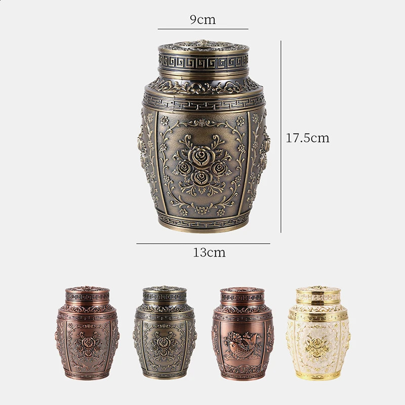 Metal Cremation Urns for Human Ashes Coffin Box Pet Memorial Keepsake Urns Small Animal Urn Funeral 250805