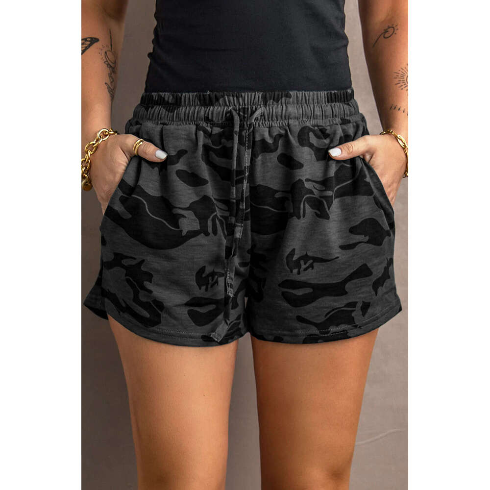 Casual Shorts Womens 2024 Summer New High Waisted Elastic Loose Wide Leg Pants Plaid Trousers Waterproof Trousers Man Jeans for Pregnant Women