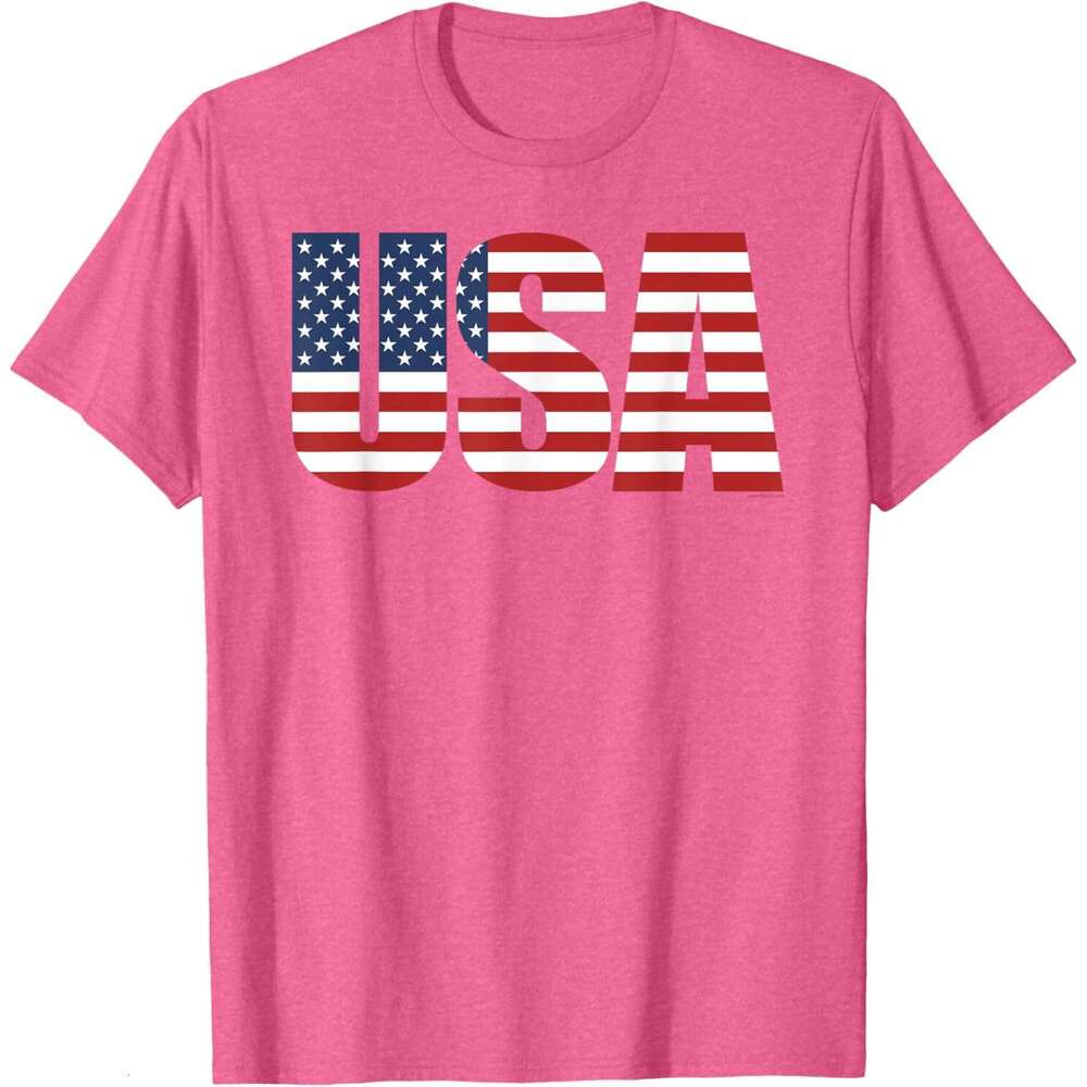 T shirt Mens USA Shirt Men Women Kids Patriotic American Flag 4th of July T-Shirt shirts tshirt graphic tee Casual tops summer clothes Short sleeve Fr