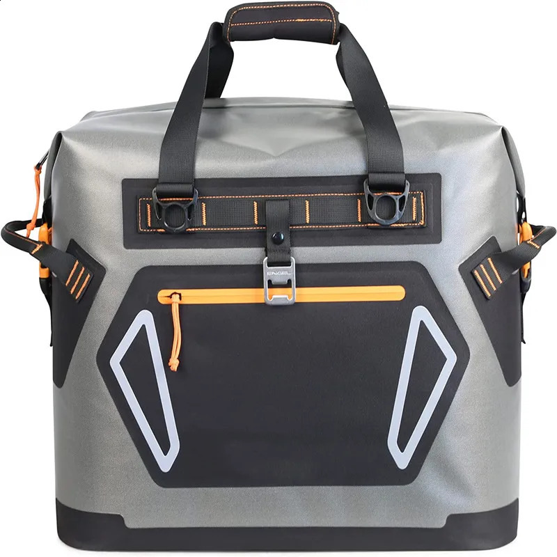 3 Soft Sided Cooler Thermal Insulated Tote Bag with Airtight Zipper to Keep Ice for 34 Days 2448 Cans Waterproof Wine 240802 4