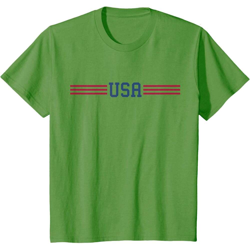 T shirt Mens USA T Shirt Women Men Patriotic American White 4th of July T-Shirt shirts tshirt graphic tee Casual tops summer clothes Short sleeve Free