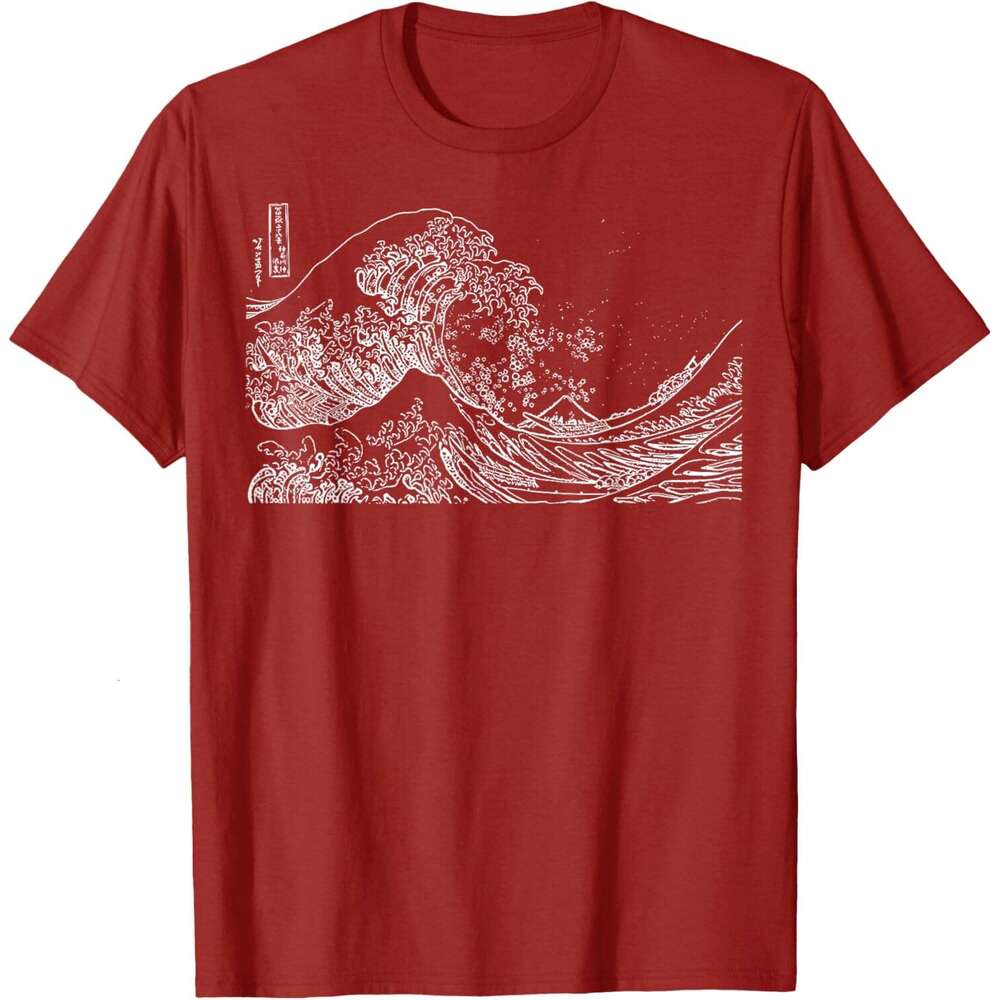 T shirt Mens Japanese Wave Ocean Traditional Japan Graphic T-Shirt shirts tshirt graphic tee Casual tops summer clothes Short sleeve Free shipping