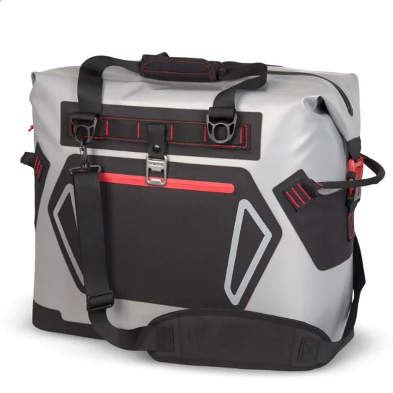 3 Soft Sided Cooler Thermal Insulated Tote Bag with Airtight Zipper to Keep Ice for 34 Days 2448 Cans Waterproof Wine 240802 4