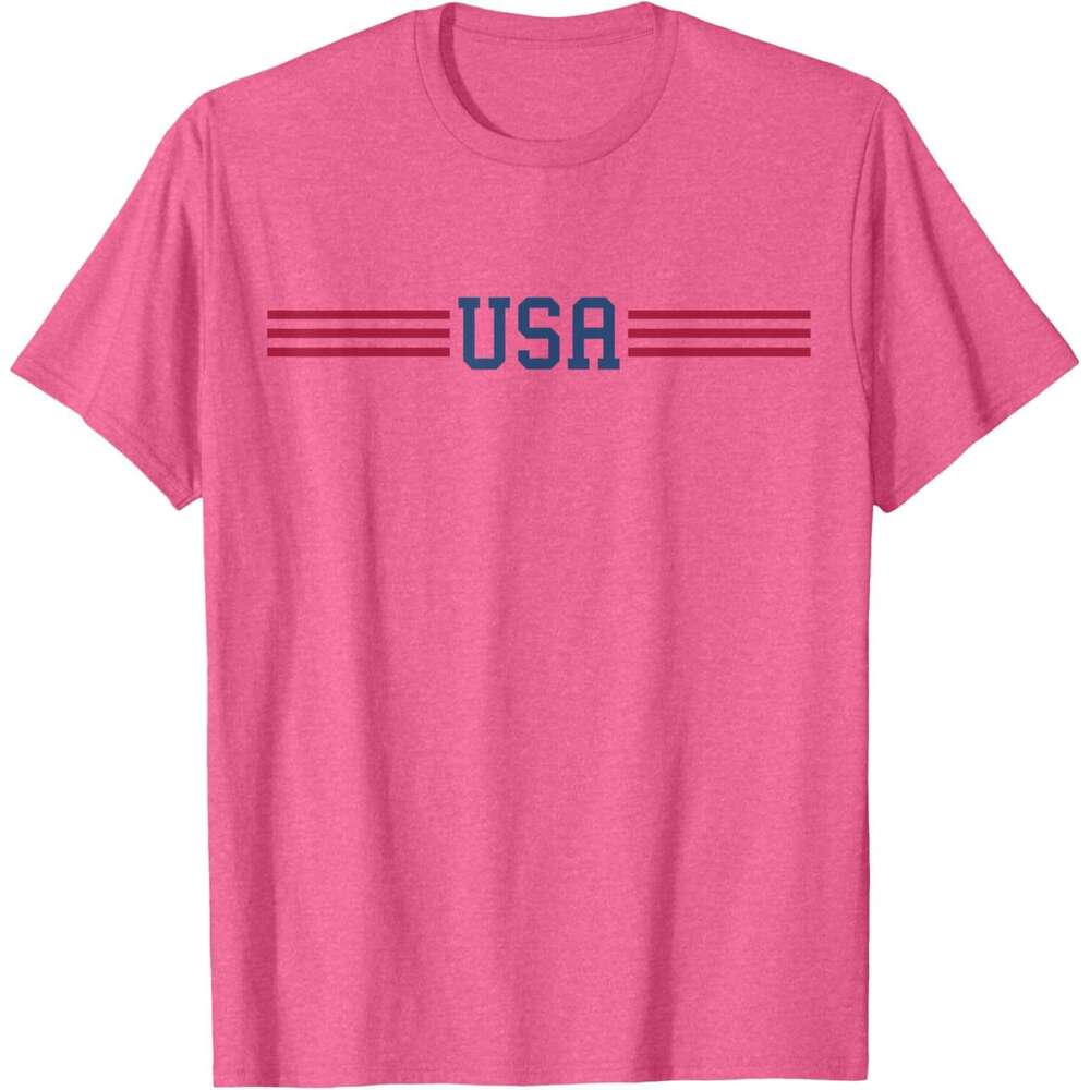 T shirt Mens USA T Shirt Women Men Patriotic American White 4th of July T-Shirt shirts tshirt graphic tee Casual tops summer clothes Short sleeve Free