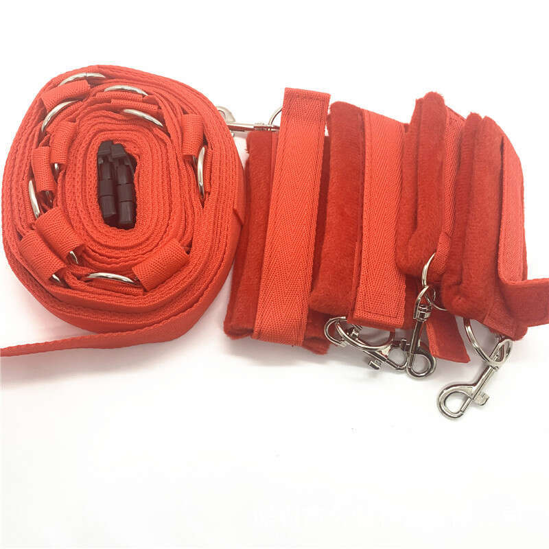 Good Quality BDSM Bedroom Sex Kit Straps Open Leg Bed Bondage Restraints For Couple