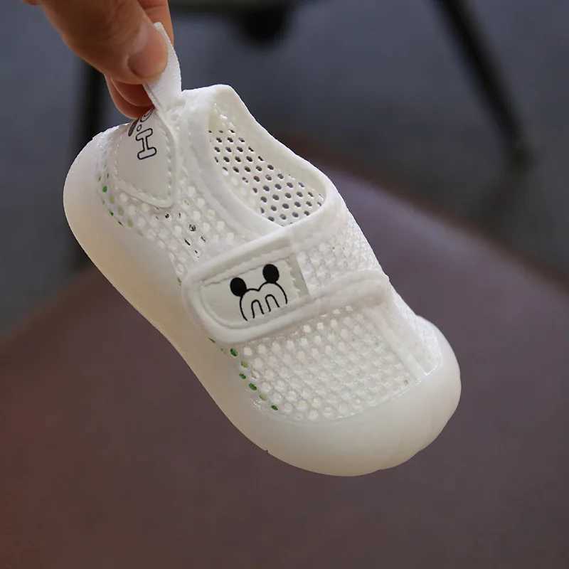 Sneakers Children Mesh Shoes Breathable Toddler Sneakers Kids Running Footwear Boys Girls Soft Bottom Non-slip Shoes Baby Casual Footwear H241221
