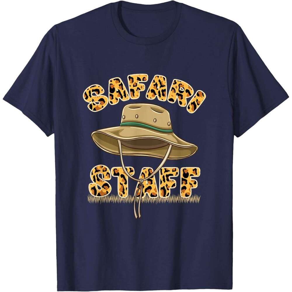 T shirt Mens Staff Safari Birthday T-Shirt shirts tshirt graphic tee Casual tops summer clothes Short sleeve Free shipping