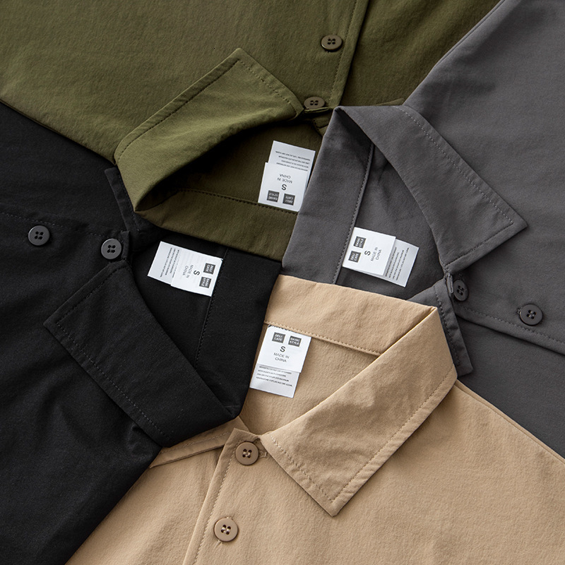 American style quick drying ice silk POLO shirt for men's summer YAMA STYLE mountain outdoor moisture absorption, breathability, and cool feeling