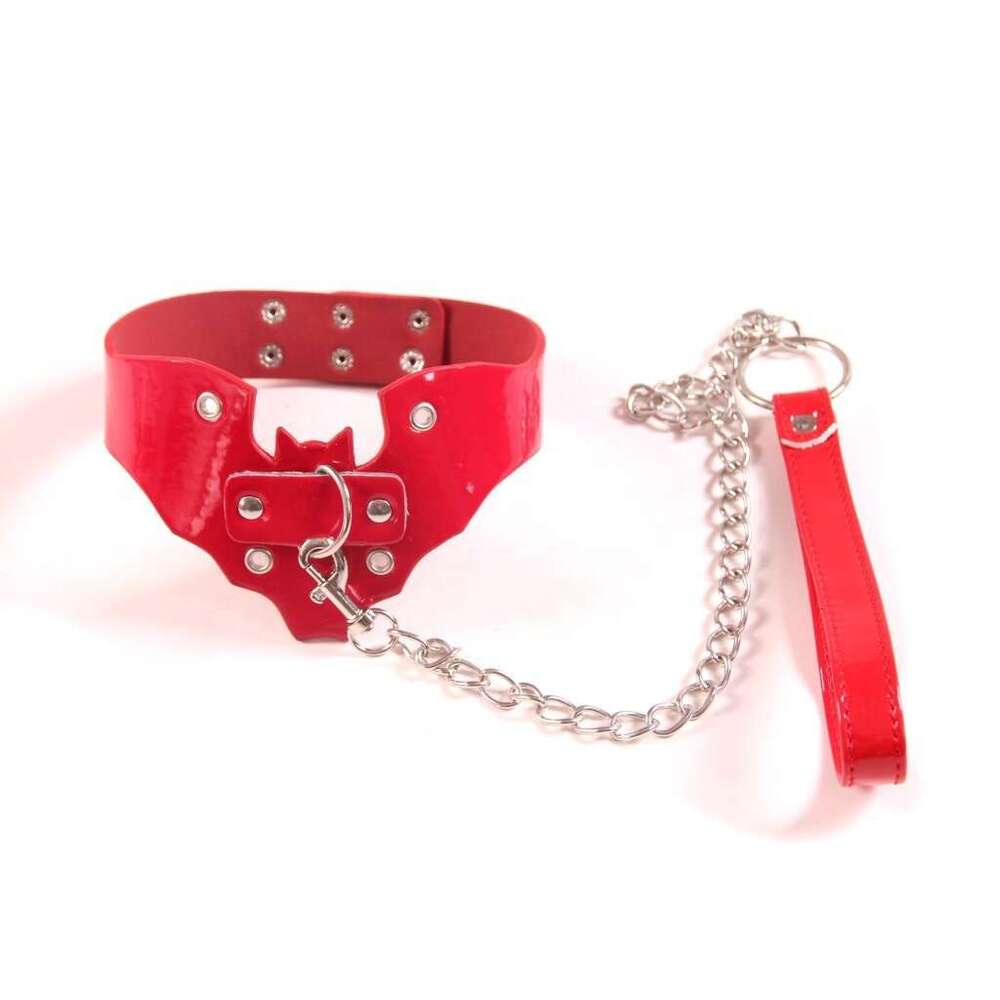 Free Custom Box - Hot Selling Sex Toy 7-Piece Bed Bondage Blindfolded Rhinestone Shiny Leather Bondage Set