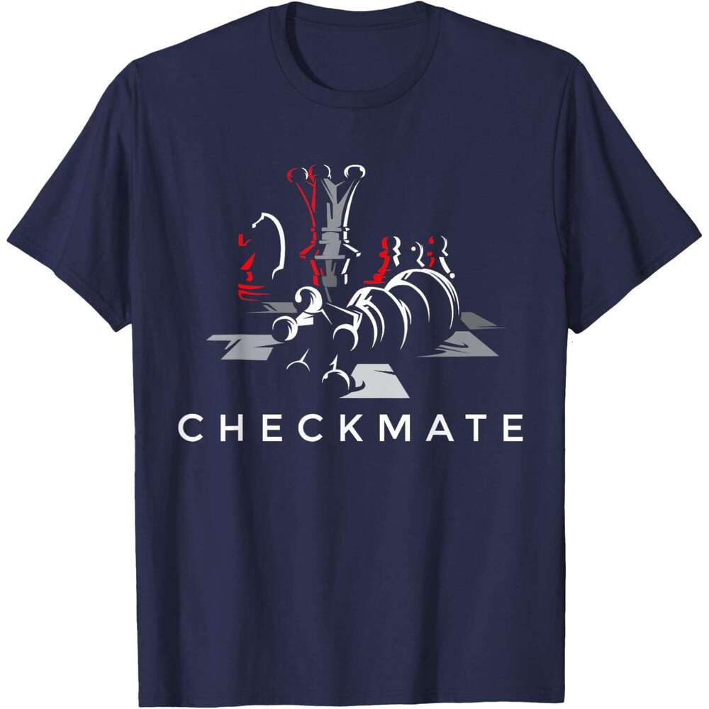 T shirt Mens Chess Checkmate Novelty Graphic T-Shirts Cool Designs T-Shirt shirts tshirt graphic tee Casual tops summer clothes Short sleeve