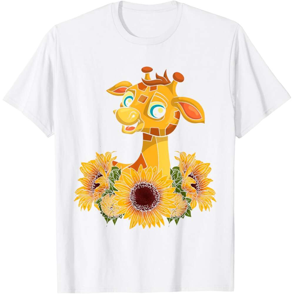 T shirt Mens Suower Safari Africa Animal Toddlers Kids Gift Giraffe T-Shirt shirts tshirt graphic tee Casual tops summer clothes Short sleeve Free shi