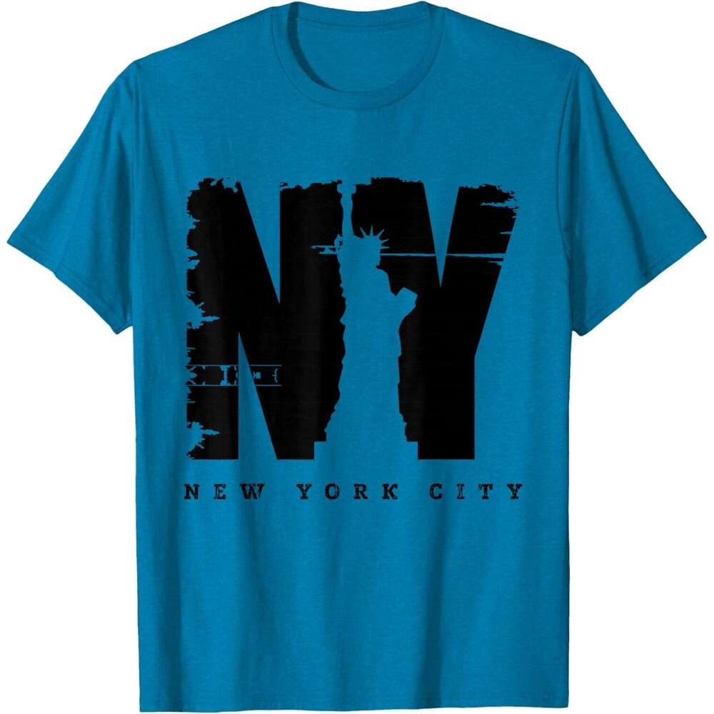 T shirt Mens Cool Vintage Style Tee Shirts New York City T-Shirt shirts tshirt graphic tee Casual tops summer clothes Short sleeve Free shipping